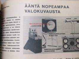 Tekniikan Maailma 1966 nr 9, sis. mm. seur. artikkelit / kuvat / mainokset; Ääntä nopeampaa valokuvausta, Matkailuperävaunujen esittelyssä tekniset tiedot ja
