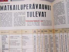 Tekniikan Maailma 1966 nr 9, sis. mm. seur. artikkelit / kuvat / mainokset; Ääntä nopeampaa valokuvausta, Matkailuperävaunujen esittelyssä tekniset tiedot ja