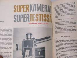 Tekniikan Maailma 1966 nr 9, sis. mm. seur. artikkelit / kuvat / mainokset; Ääntä nopeampaa valokuvausta, Matkailuperävaunujen esittelyssä tekniset tiedot ja
