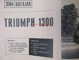 Tekniikan Maailma 1966 nr 9, sis. mm. seur. artikkelit / kuvat / mainokset; Ääntä nopeampaa valokuvausta, Matkailuperävaunujen esittelyssä tekniset tiedot ja