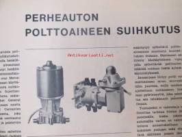 Tekniikan Maailma 1966 nr 9, sis. mm. seur. artikkelit / kuvat / mainokset; Ääntä nopeampaa valokuvausta, Matkailuperävaunujen esittelyssä tekniset tiedot ja