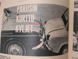 Tekniikan Maailma 1966 nr 9, sis. mm. seur. artikkelit / kuvat / mainokset; Ääntä nopeampaa valokuvausta, Matkailuperävaunujen esittelyssä tekniset tiedot ja