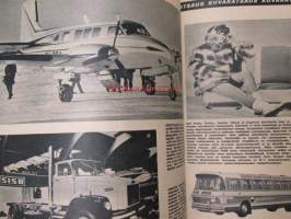 Tekniikan Maailma 1966 nr 9, sis. mm. seur. artikkelit / kuvat / mainokset; Ääntä nopeampaa valokuvausta, Matkailuperävaunujen esittelyssä tekniset tiedot ja