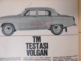 Tekniikan Maailma 1966 nr 8, sis. mm. seur. artikkelit / kuvat / mainokset; Volga TM testissä, Rakennamme transistoreista, Vaneriveneen geometriaa, ( veneen