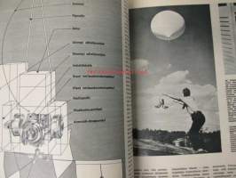 Tekniikan Maailma 1966 nr 6, sis. mm. seur. artikkelit / kuvat / mainokset; Rakennamme transistoreista, Vesiliiveissä kuuhun, Kiilto kylkiin - vene vesille,