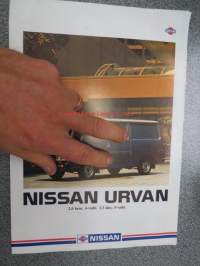 Nissan Urvan 2.0 bensiini, 2.3 diesel -myyntiesite