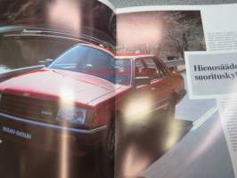 Nissan Laurel 4-ovinen Sedan, DL, SGL, 2,0 bens., 2,8 dies., 4-vaiht., 5-vaiht, autom. -myyntiesite