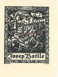 Josep Battle  - Ex Libris