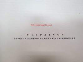 Kenraali Rudolf Waldenille 1.12.1928 50-vuotisjuhlajulkaisu -ylipainos Suomen Paperi- ja Puutavaralehdestä -henkilöesittelyä, saavutuksia, tehdastoimintaa ym.