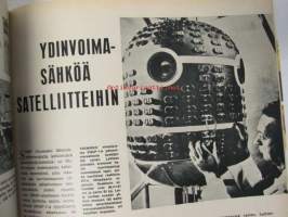 Tekniikan Maailma 1966 nr 15, sis. mm. seur. artikkelit / kuvat / mainokset; Valokuvauksen graafinen raetekniikka, Ydinvoimasähköä satelliitteihin, Hidemasa