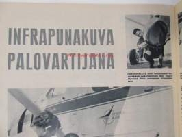 Tekniikan Maailma 1966 nr 13 -sis. mm. Kansikuva + artikkeli &quot;Auto pesukoneessa&quot; - kuvassa Volkswagen rek. nr. ZP-648,  Linton kaiutinkotelot, ASA matka-