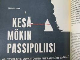 Tekniikan Maailma 1966 nr 12, sis. mm. seur. artikkelit / kuvat / mainokset;   Auto ja avioliitto, Kesämökin passipoliisi - eli hälytyslaite luvattomien