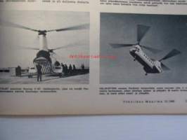 Tekniikan Maailma 1966 nr 12, sis. mm. seur. artikkelit / kuvat / mainokset;   Auto ja avioliitto, Kesämökin passipoliisi - eli hälytyslaite luvattomien