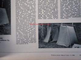 Tekniikan Maailma 1966 nr 11, sis. mm. seur. artikkelit / kuvat / mainokset;   Tankillinen bensiiniä - kuinka pitkälle ja miten edullisesti, Kölipultit