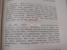 Årsberättelse för år 1913 från Kirurgiska Sjukhuset i Helsingfors