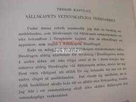 Finska Läkaresällskapet 1885-1909