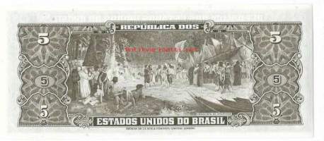 Brasilia 5 Cruizeiro 1962-64  / seteli