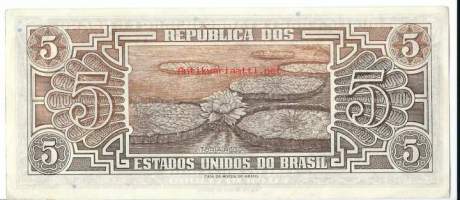 Brasilia 5 Cruizeiro 1961-62  / seteli