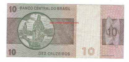 Brasilia 10 Cruizeiro 1970-80  / seteli