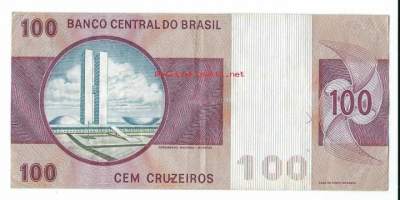 Brasilia 100 Cruizeiro 1974-81  / seteli