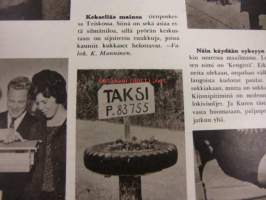 Suomen Kuvalehti 1965 / 39, 25.9. sis mm.Kun Iisalmessa pamahti,kansikuva+artikkeli.tupakkavarkaan muistelmat,Lemetti.Kaupungin johtajat kehuvat omaansa Turku