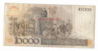 Brasilia 10 000 Cruizeiro 1986  / seteli