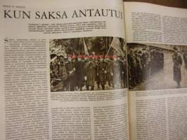 Suomen Kuvalehti 1965 / 18, 7.5. sis mm.Kun Saksa antautui.Ruumiita soiden syvyyksistä.Mitä Laatokan-Karjalassa tapahtuu ?.Toivo Rautavaara,eikö yhtään