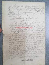 &quot;År 1799 den 4. November började Lagen ??? Ting med allmogen aff... Sibbo och Thusby? Socken i Smeds Hemman... #55 Anders Ådahl... -käräjäpöytäkirja? -