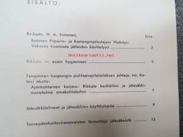 Paperituote 1962 nr 2 - Paperinjalostusalan erikoislehti (Ppaperituote Oy) -erikoisnumero paperisista jätesäkeistä ja -järjestelmistä