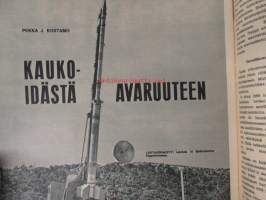 Tekniikan Maailma 1966 nr 10, me ajoimme Fiat 124 toimittajamme Torinossa ensiesittelyssä, Keimolan moottorirata, Kauko-idästä avaruuteen