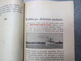 Turun Lehden kalenteri w. 1910 -lehden tilaajille ennen joulua jaettu kirja, jossa eri artikkeleita