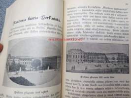 Turun Lehden kalenteri w. 1910 -lehden tilaajille ennen joulua jaettu kirja, jossa eri artikkeleita