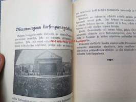 Turun Lehden kalenteri w. 1910 -lehden tilaajille ennen joulua jaettu kirja, jossa eri artikkeleita