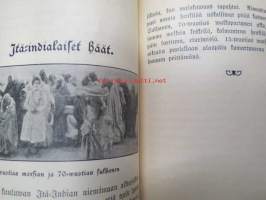 Turun Lehden kalenteri w. 1910 -lehden tilaajille ennen joulua jaettu kirja, jossa eri artikkeleita