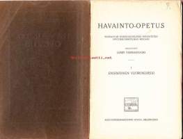 Havainto-opetus.  Boxbackan kokeilukoulussa noudatetun opetussuunnitelman mukaan. 1. vuorokurssi. 1917