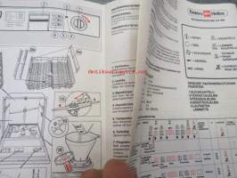 Elektro Helios DV 900 astianpesukone / diskmaskin -käyttö- ja asennusohje