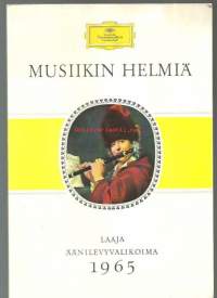 Kuolematonta musiikkia maailmankuuluja taiteilijoita/ laaja äänilevyvalikoima 1964