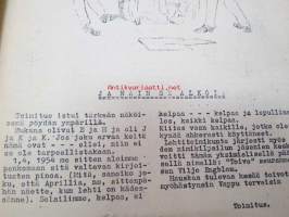 Rientävän Toive 1954 nr 1 - Turun Rientävän seurajulkaisu