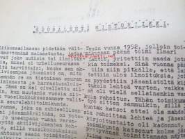 Rientävän Toive 1954 nr 1 - Turun Rientävän seurajulkaisu