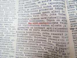 Rientävän Toive 1954 nr 1 - Turun Rientävän seurajulkaisu