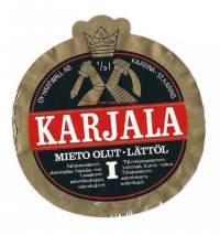 Karjala I Mieto Olut     -  olutetiketti