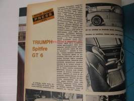 Tekniikan Maailma 1966 nr 19, sis. mm. Mercedes.-Benz 250 S, Volvo 123 Amazon GT, Montlhery ja Goodwoodin