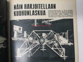 Tekniikan Maailma 1966 nr 16 sis. mm. seur. artikkelit / kuvat / mainokset;   Sähköinen lämpömittari, Kansankopteri Filber Research, NSU 110 koeajossa, TV