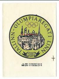 Tallinn Olumpiaregati Linn 1980   -  vesisiirtokuva  70 mm