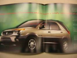 Buick vm. 2002 Rendezvous USA-myyntiesite