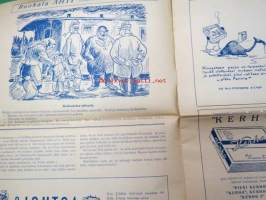 Kurikka 1928 nr 17-18 Vappu-Kurikka, pila- ja satiirilehti