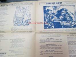 Kurikka 1928 nr 17-18 Vappu-Kurikka, pila- ja satiirilehti
