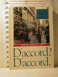 d&#039;accor d ? d&#039;accord. textes  coursa 4.5.6 / II