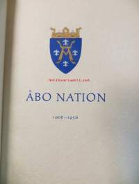 Åbo Nation - Historik och matrikel 1906-1956 -osakunnan historiikki ja jäsenet. Numeroitu 17 / 150