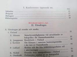 Sámiid dilit - Föredrag vid den Nordiska samekonferensen Jokkmol 1953 - Svensk, norsk och finsk utgåva